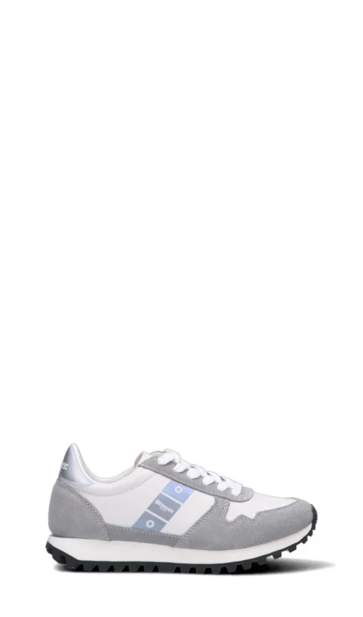 BLAUER Sneaker donna bianca/grigia in suede