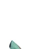 COUTURE Decollete donna verde in pelle