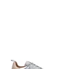 ESSEUTESSE Sneaker donna argento in pelle