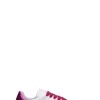 FRAU Sneaker donna bianca/fuxia in pelle