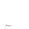 LARA MAY Slingback donna argento in pelle