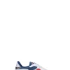 LOVE MOSCHINO Sneaker donna bianca/blu/rossa in pelle