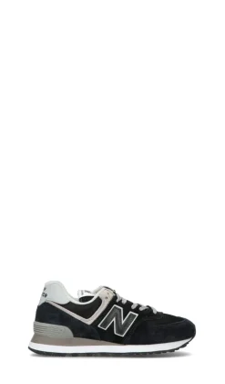 NEW BALANCE Sneaker donna nera in suede