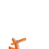 PERLAMARINA Sandalo donna arancio