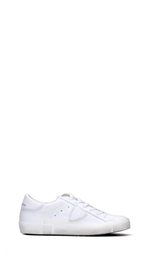 PHILIPPE MODEL Sneaker donna bianca in pelle