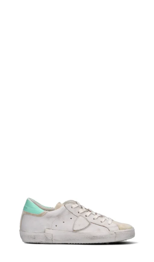 PHILIPPE MODEL Sneaker donna bianca/acquamarina