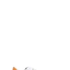 PURAAI Sneaker donna bianca/arancio