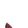 REBECCA VAN DIK Décolleté donna bordeaux in pelle