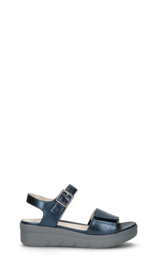 STONEFLY Sandalo donna blu in pelle