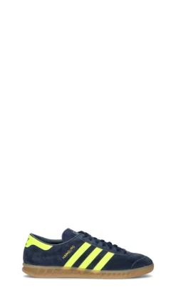 ADIDAS - HAMBURG W Sneaker donna blu/gialla in suede