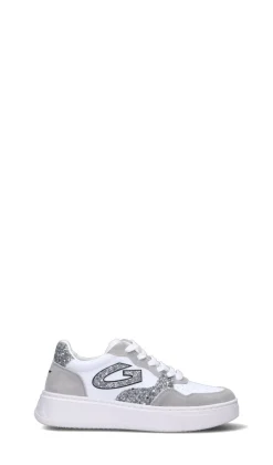 ALBERTO GUARDIANI Sneaker donna bianca/grigia/argento in suede