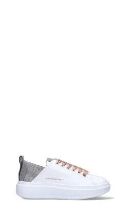 ALEXANDER SMITH Sneaker donna bianca in pelle