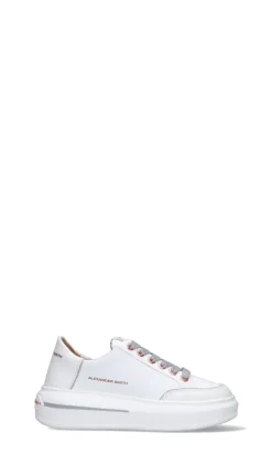 ALEXANDER SMITH Sneaker donna bianca in pelle