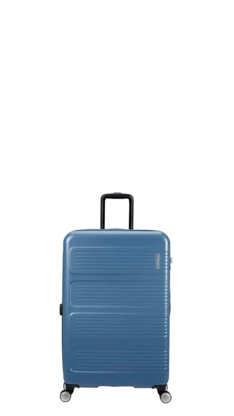 AMERICAN TOURISTER - Trolley cabina blu
