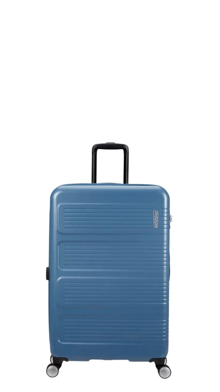 AMERICAN TOURISTER - Trolley medio blu