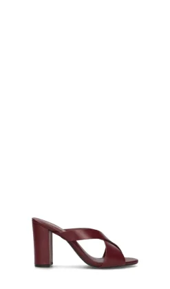 AREZZO Sandalo donna bordeaux in pelle