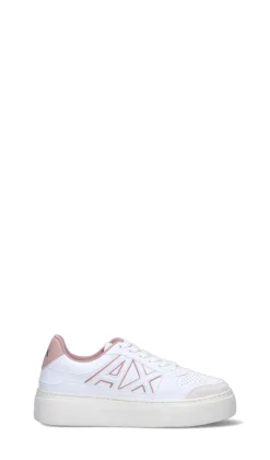 ARMANI EXCHANGE Sneaker donna bianca/rosa in pelle