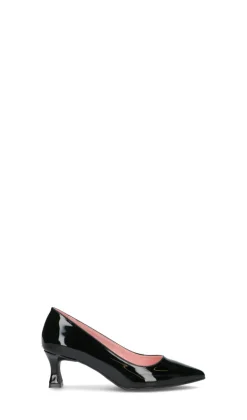 BIANCOANTICO Décolleté donna nera