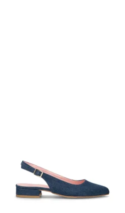 BIANCOANTICO Slingback donna blu