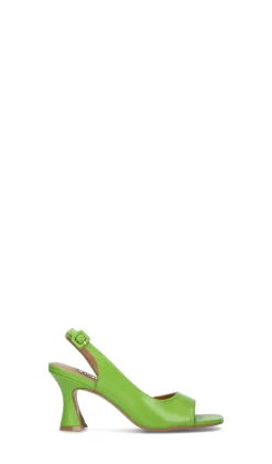 BIBI LOU Sandalo donna verde in pelle