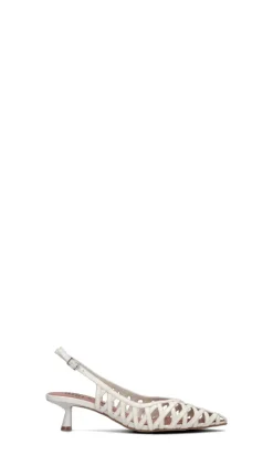 BIBI LOU Slingback donna bianca in pelle