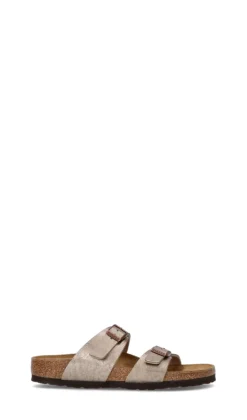 BIRKENSTOCK Ciabatta donna grigia/nera/marrone