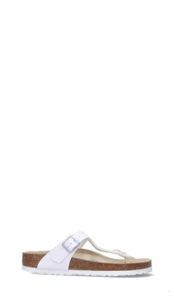 BIRKENSTOCK GIZEH Ciabatta donna bianca in pelle