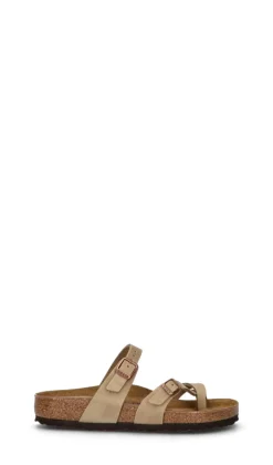 BIRKENSTOCK MAYARI Ciabatta donna grigia in pelle