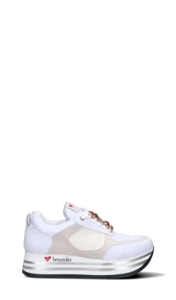 BRACCIALINI Sneaker donna bianca/beige/rosa