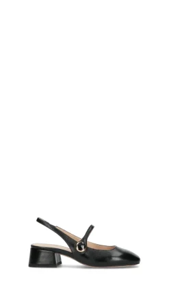 CAFéNOIR Slingback dnna nera in pelle