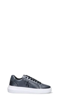 CALVIN KLEIN JEANS Sneaker donna nera in pelle