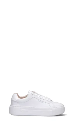 CALVIN KLEIN Sneaker donna bianca in pelle