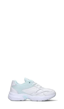 CALVIN KLEIN Sneaker donna bianca/azzurra in pelle