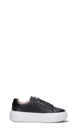 CALVIN KLEIN Sneaker donna nera in pelle