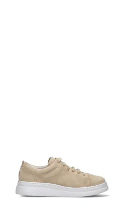 CAMPER Sneaker donna beige in suede