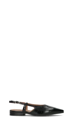 CARMENS Slingback donna nera in pelle