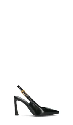 CHANTAL 1962 Slingback donna nero in pelle