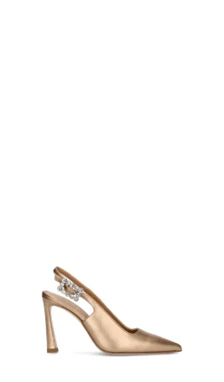 CHANTAL 1962 Slingback donna oro in pelle
