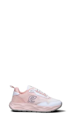 C-JEANS Sneaker donna rosa/bianca in pelle