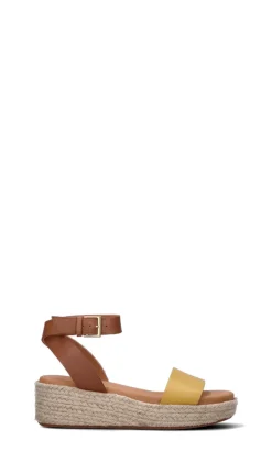 CLARKS CORE Sandalo donna marrone/giallo in pelle