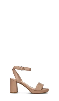 CLARKS ESSENTIALS Sandalo donna beige in pelle