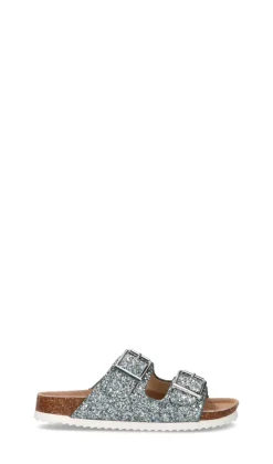 COLORS OF CALIFORNIA Ciabatta donna argento