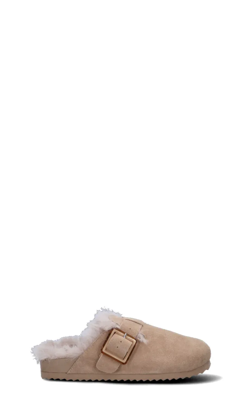 COLORS OF CALIFORNIA Sabot donna beige in suede