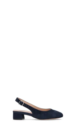 CONFORT Slingback donna blu in suede
