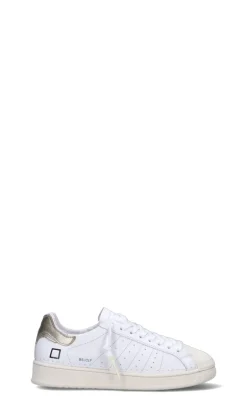 D.A.T.E. - BASE Sneaker donna bianca/platino in pelle