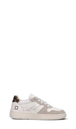 D.A.T.E. Sneaker donna bianca/beige in pelle