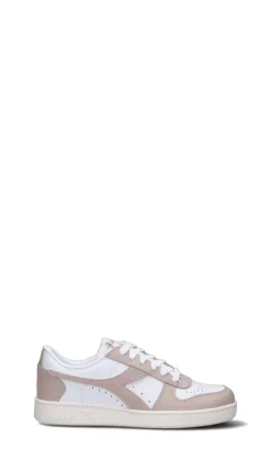 DIADORA Sneaker donna bianca/rosa in pelle