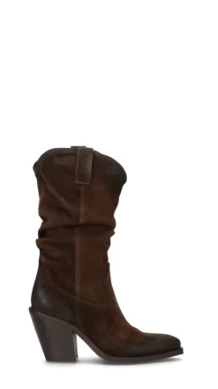 DOROTHYD Stivale donna testa di moro in suede