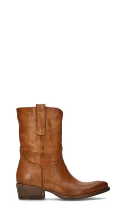 DUCANERO Tronchetto donna marrone in pelle