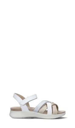 ENVAL Sandalo donna bianco/beige